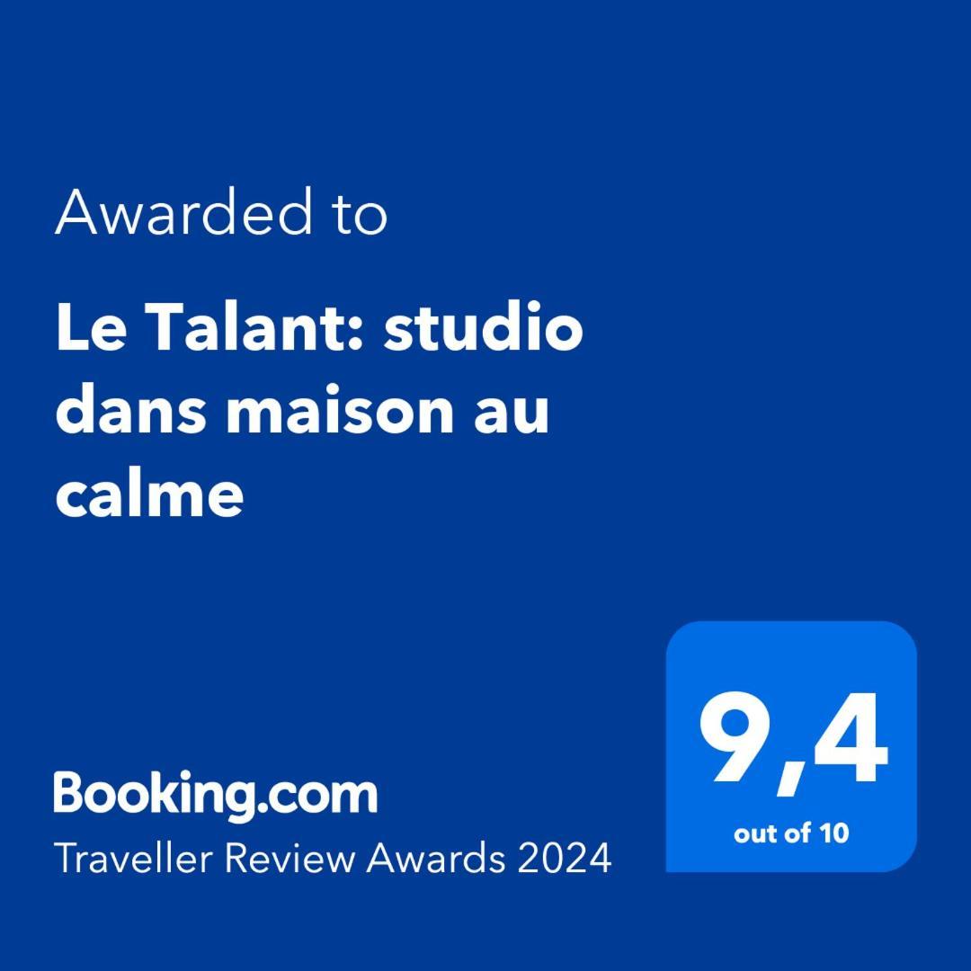 Le Talant: studio dans maison au calme Extérieur photo